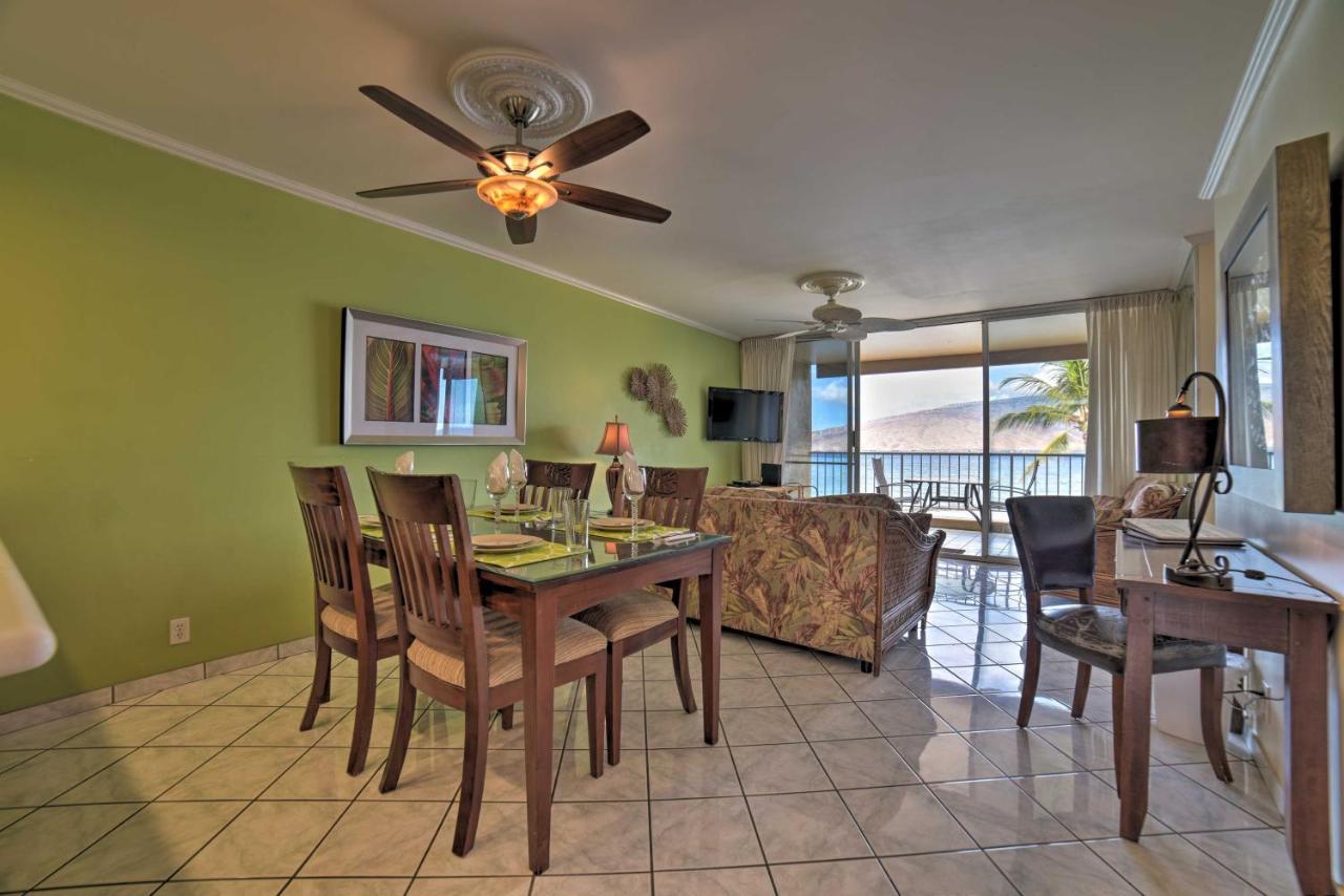 Beachfront Kihei Sanctuary With Lanai And Ocean Views! Екстериор снимка
