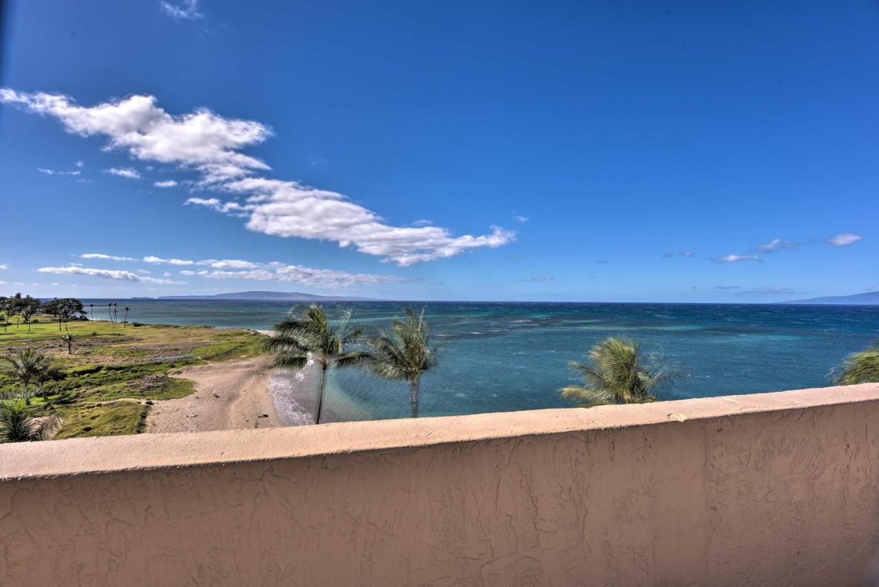 Beachfront Kihei Sanctuary With Lanai And Ocean Views! Екстериор снимка