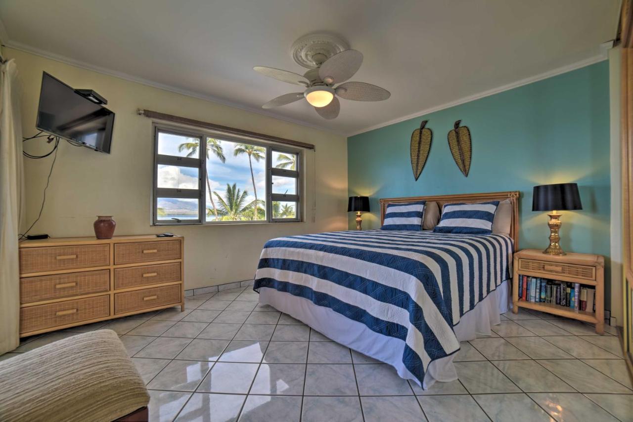 Beachfront Kihei Sanctuary With Lanai And Ocean Views! Екстериор снимка